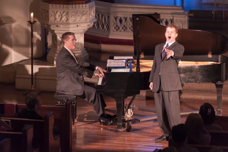 Baritone Andrew Garland and pianist Warren Jones will hold a recital for Coastal Concerts March 14. SUBMITTED PHOTO